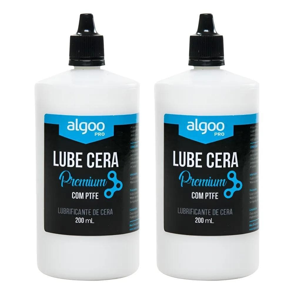 2 Und Lubrificante Algoo Lube Cera Premium 200Ml