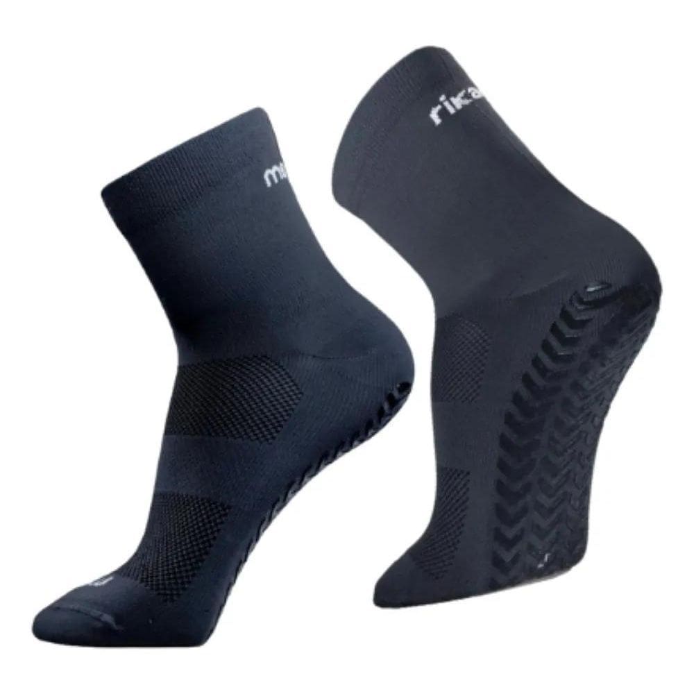 Meias Para Beach Tenis Antiderrapante Feminina E Preto 38-43