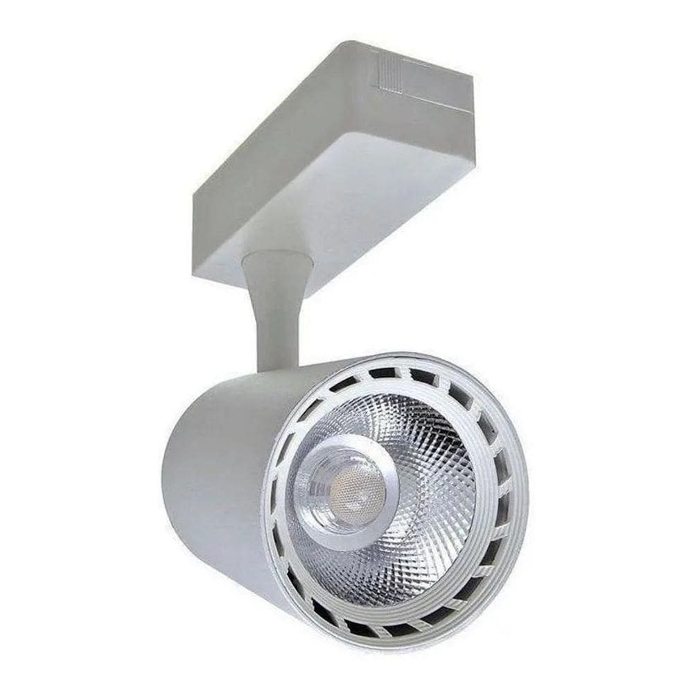 Spot Led 12W Direcionável Branco Quente Para Tr Branco