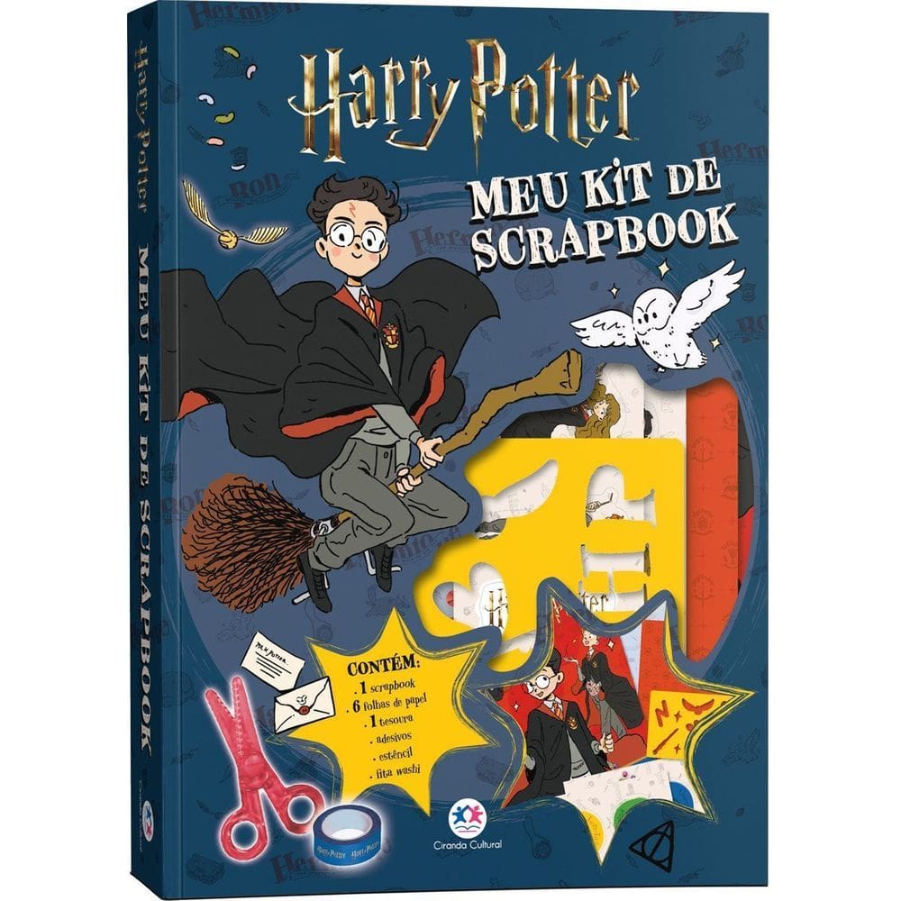 Harry Potter - Meu Kit De Scrapbook
