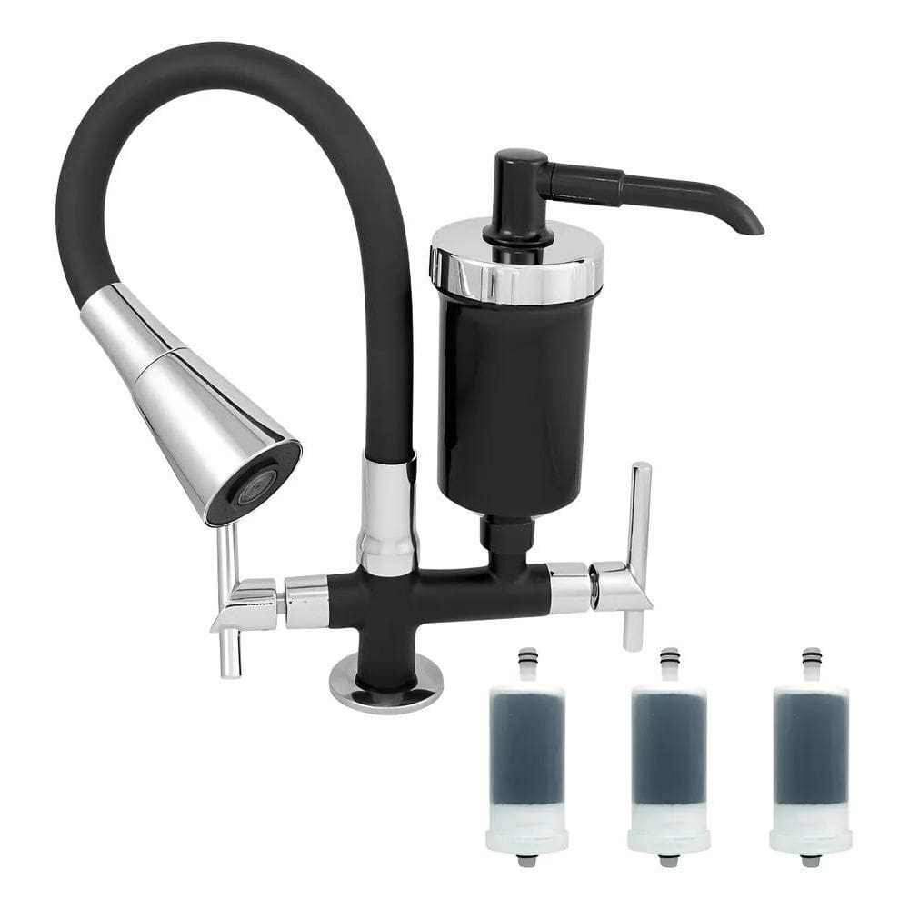 Casa Premier Torneira Com Filtro Bancada Gourmet Flexível +