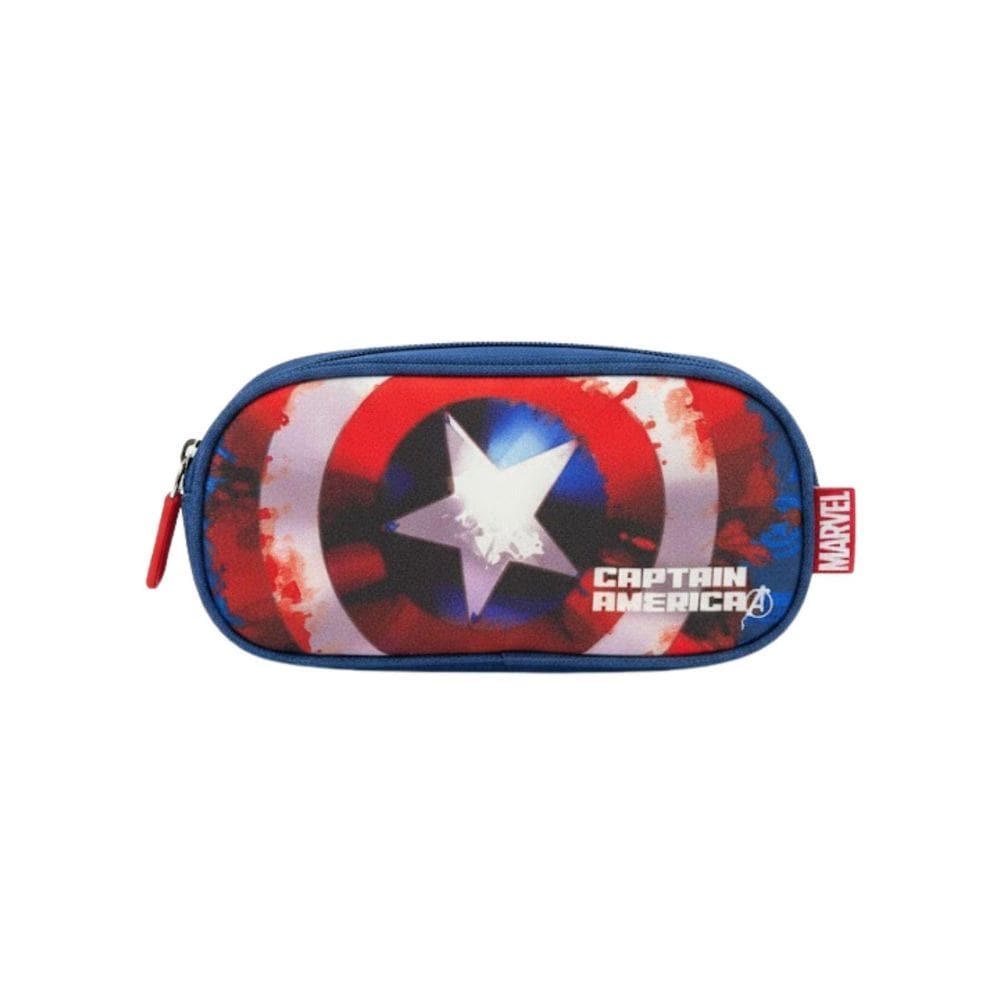 Estojo Escolar Duplo Avengers Marvel Premium Az