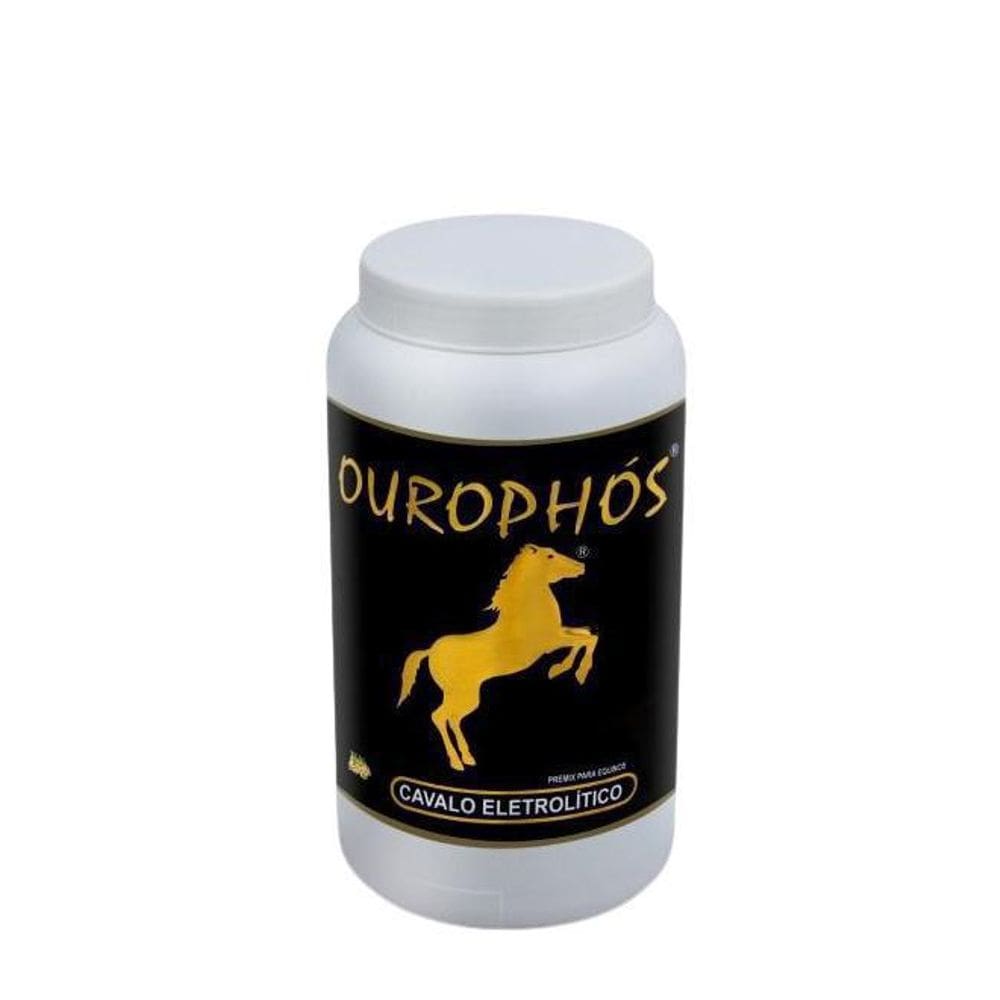 Ourophós Cavalo Eletrolítico, Para Equinos Atleta - Pote 1Kg