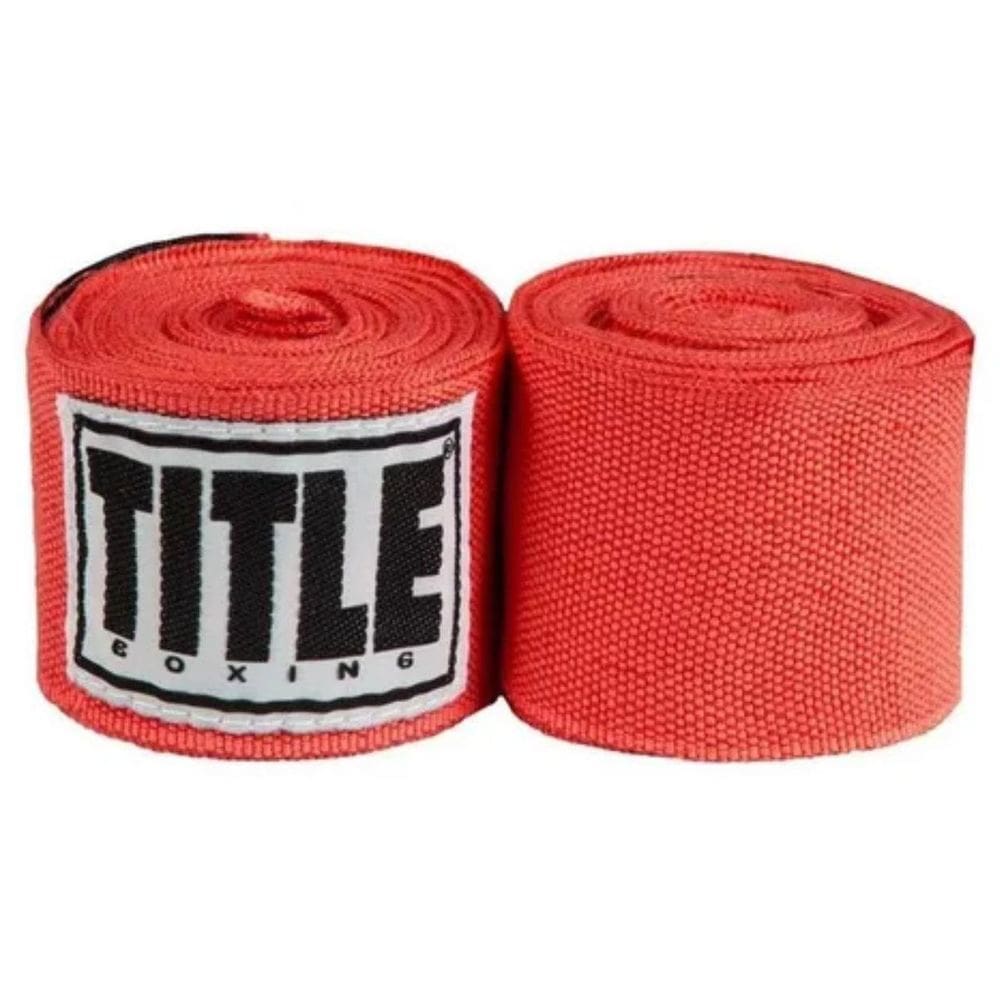 Bandagens Title Mexicanas Semi Elásticas 3M Vermelho