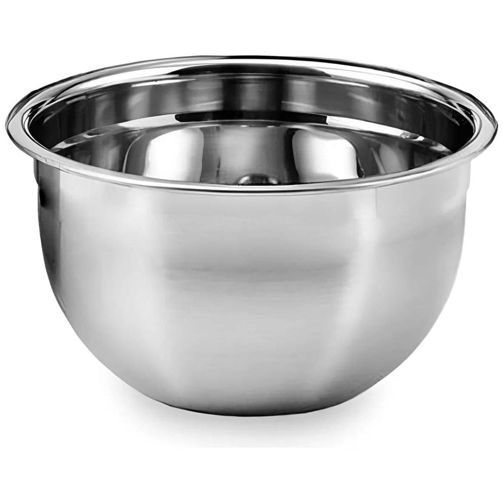 Tigela Bowl Inox Cumbuca Bacia Receita Preparo Armazenamento Casa Restaurante Multiuso Versatil