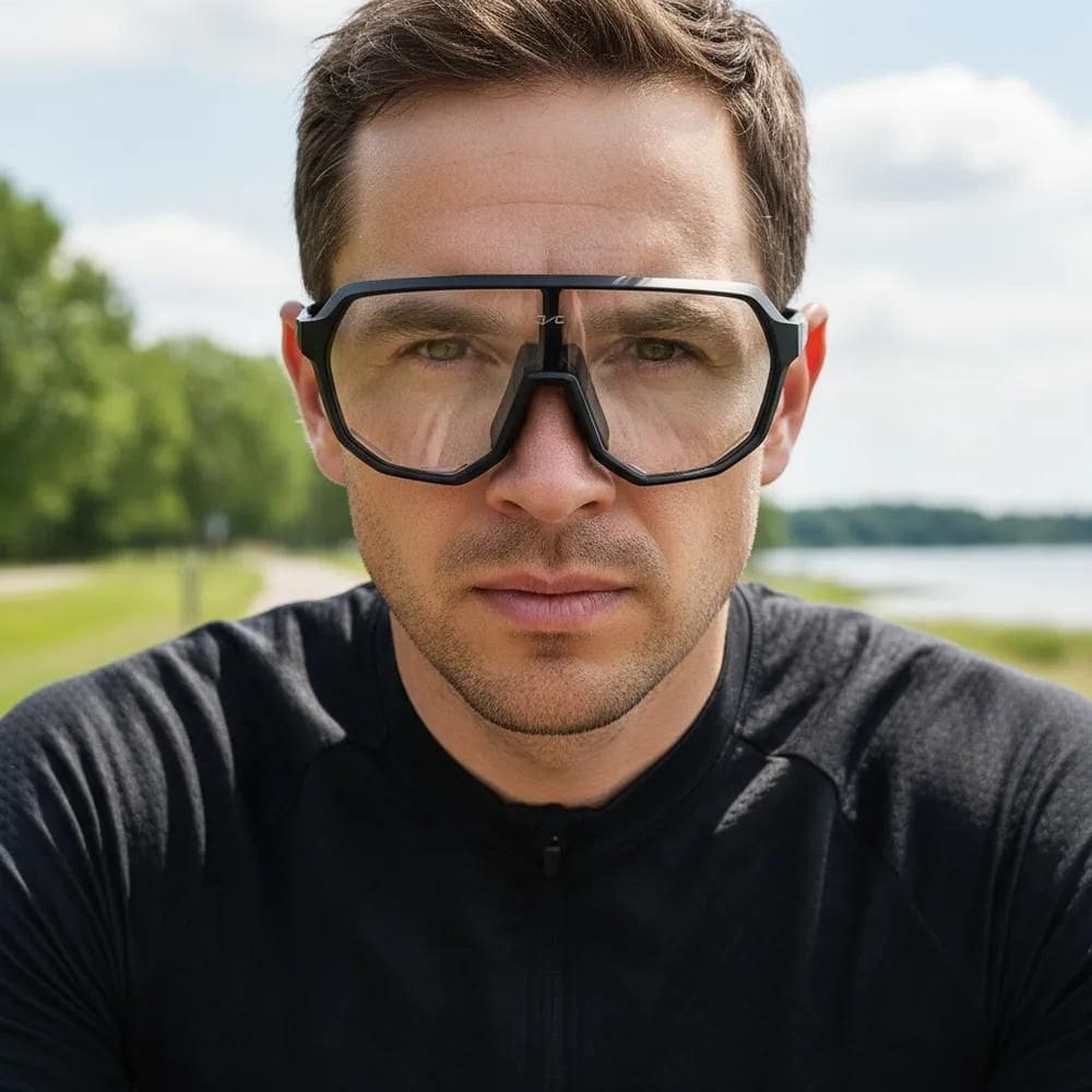 Óculos De Sol Ciclismo Bike Esportes Fotocromático Uv400 Arm