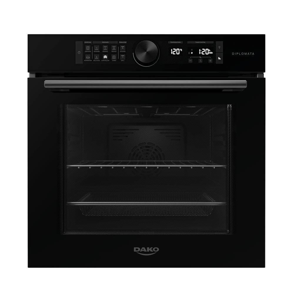 Forno De Embutir Elétrico Diplomata 80 Litros Com Air Fryer 220V