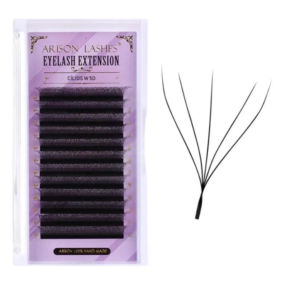 2X Cílios 5D W Arison Lashes Volume Egípcio Mix Curvatura D
