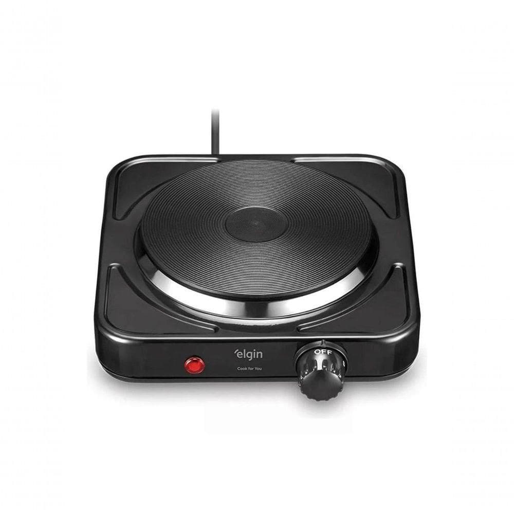 Fogao Cooktop Eletrico Portatil Elgin Fog20 1 Boca 1000W