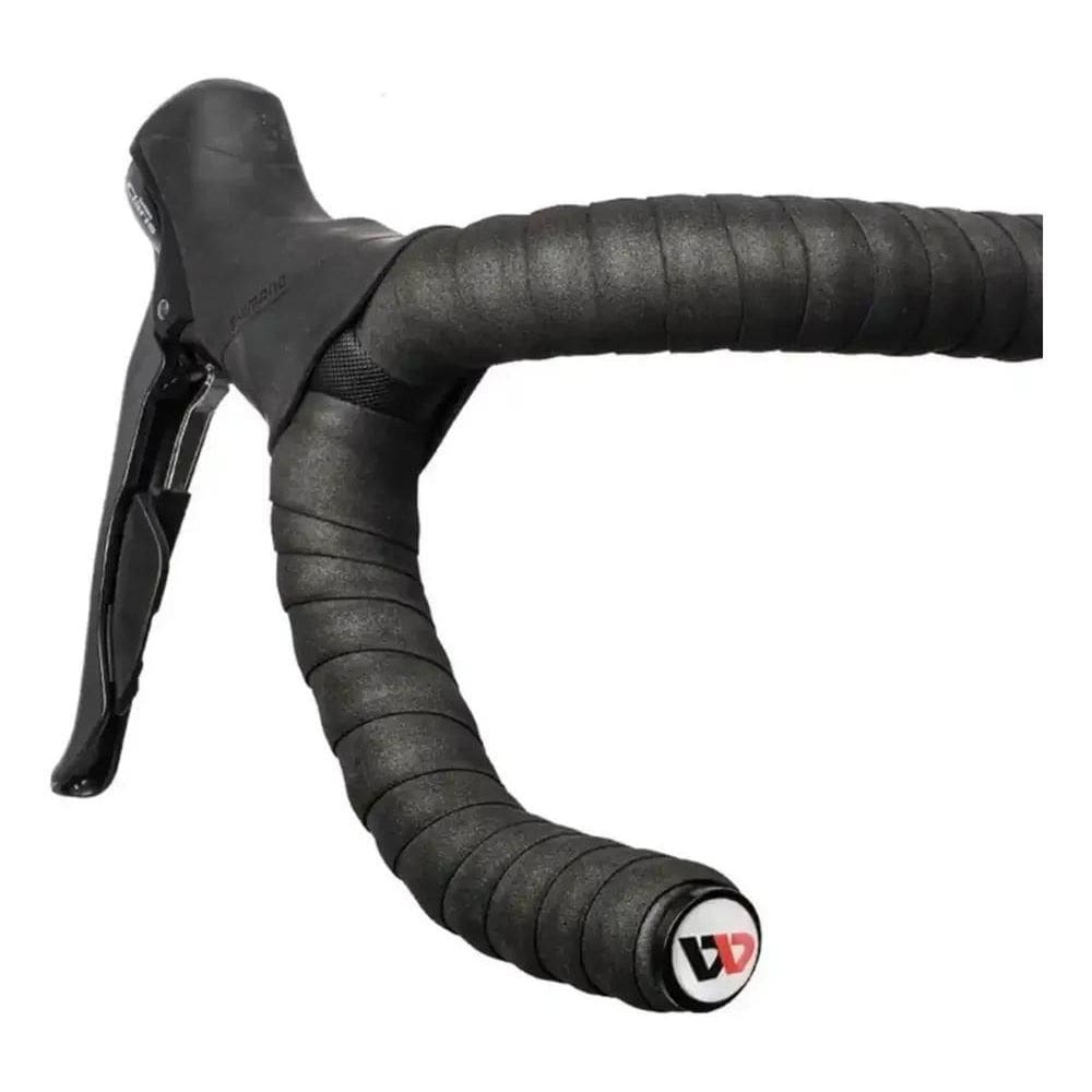 2X Fita De Guidão Bike Speed Par Preto Confortável