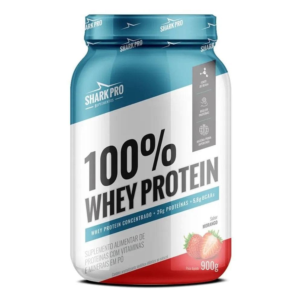 2X Whey 100% Whey Protein Concentrado - Shark Pro Sabor Mora