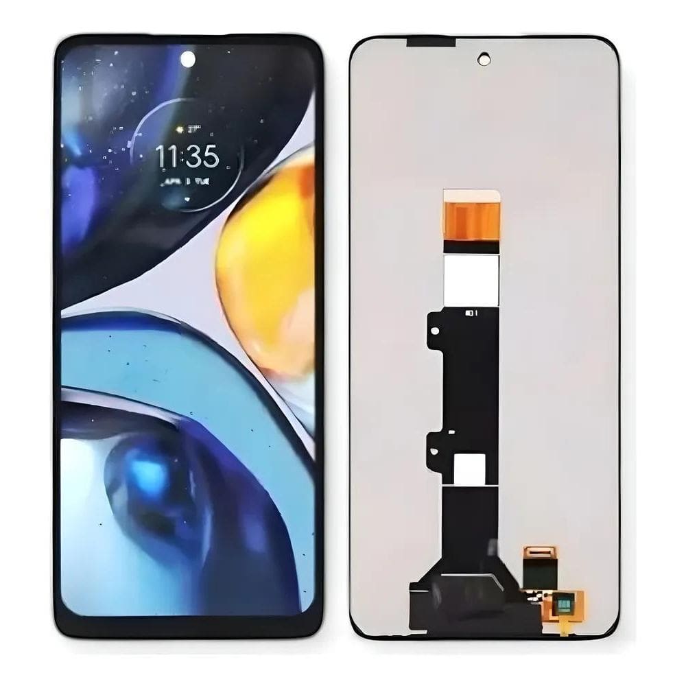 Módulo De Tela Para Motorola G22 - Cor Preta