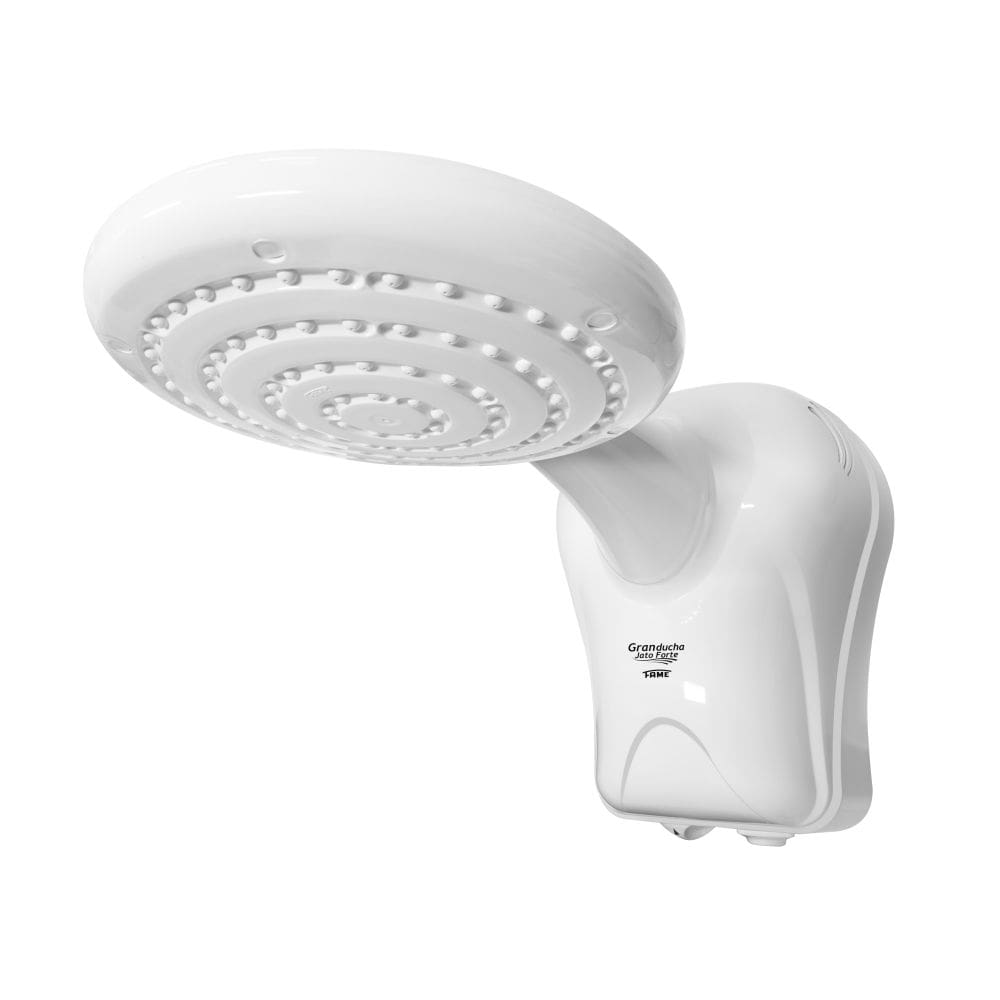 Chuveiro/Ducha Elétrico Fame GranDucha Jato Forte com Pressurizador 7000W 220V Branco 3346