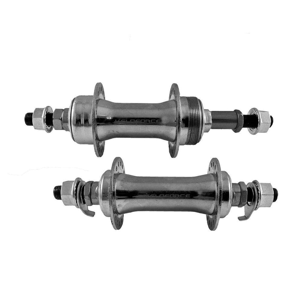 Par De Cubos Aço Dianteiro E Traseiro 36 Furos, Esferado