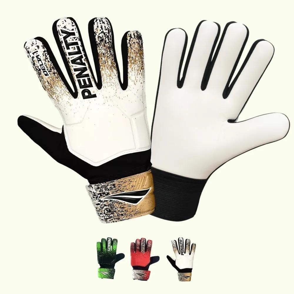 2X Luva Goleiro Juvenil Penalty Delta Campo Sintético Quadra