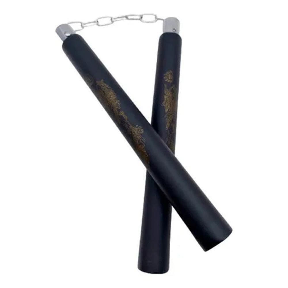 2X Nunckaku Muchaco Espuma Com Rolamento Artes Marciais Trei