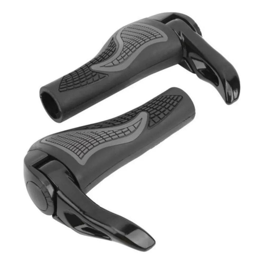 2X Par Manopla Punho Manete Anatômico Gel Com Trava Rosca Ba