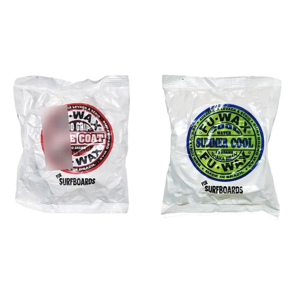 2X 2 Parafinas Fu Wax Todos Os Modelos Temperaturas De Agua