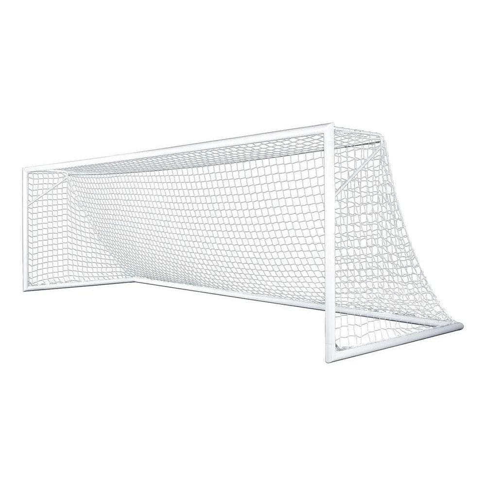 2X Par Rede Gol Futebol Society Suiço 4Mts Fio 2Mm Proteção