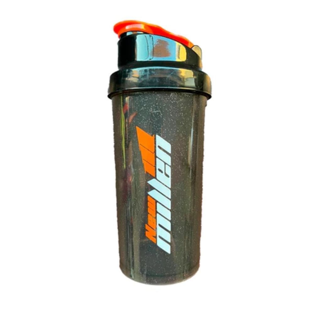 Coqueteleira Fumê Tampa Preta 600Ml - New Millen