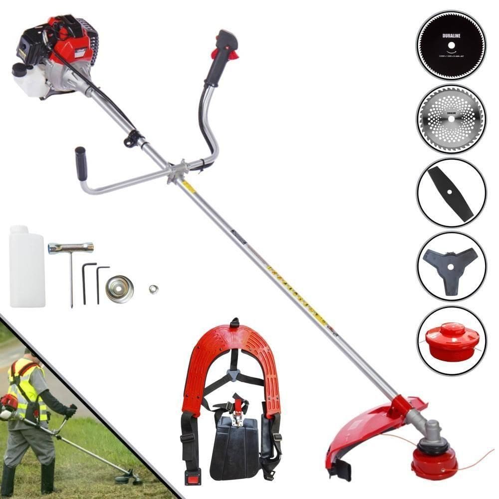 Roçadeira Toyama Rt52l 2hp 52cc Com 5 Opções De Cortes