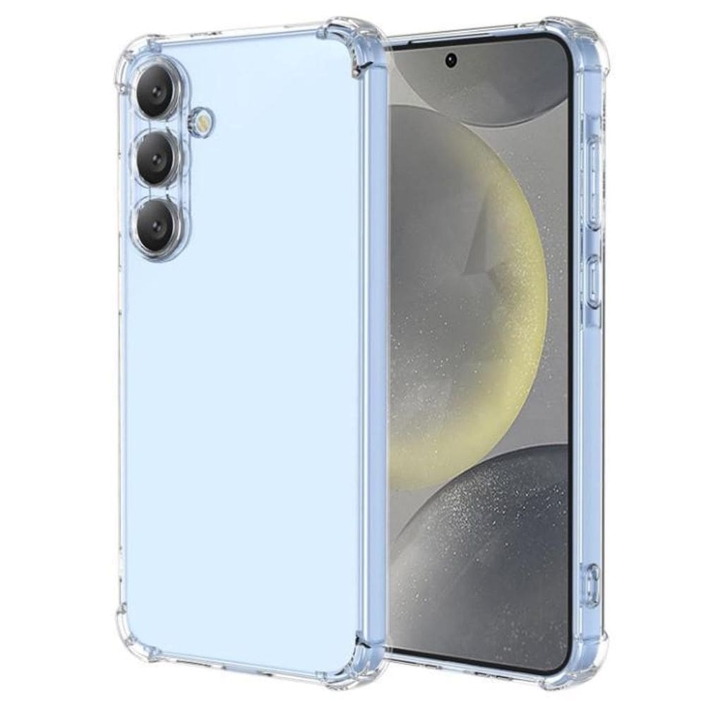 Capa Em Gel Air Cushion Para Galaxy S25 Plus - Transparente