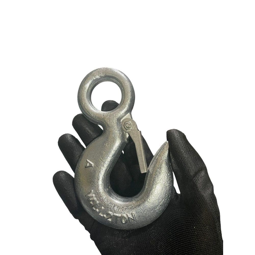 Gancho Olhal 2,0t 7/16 c/ Trava RF - 145mm - Galvanizado