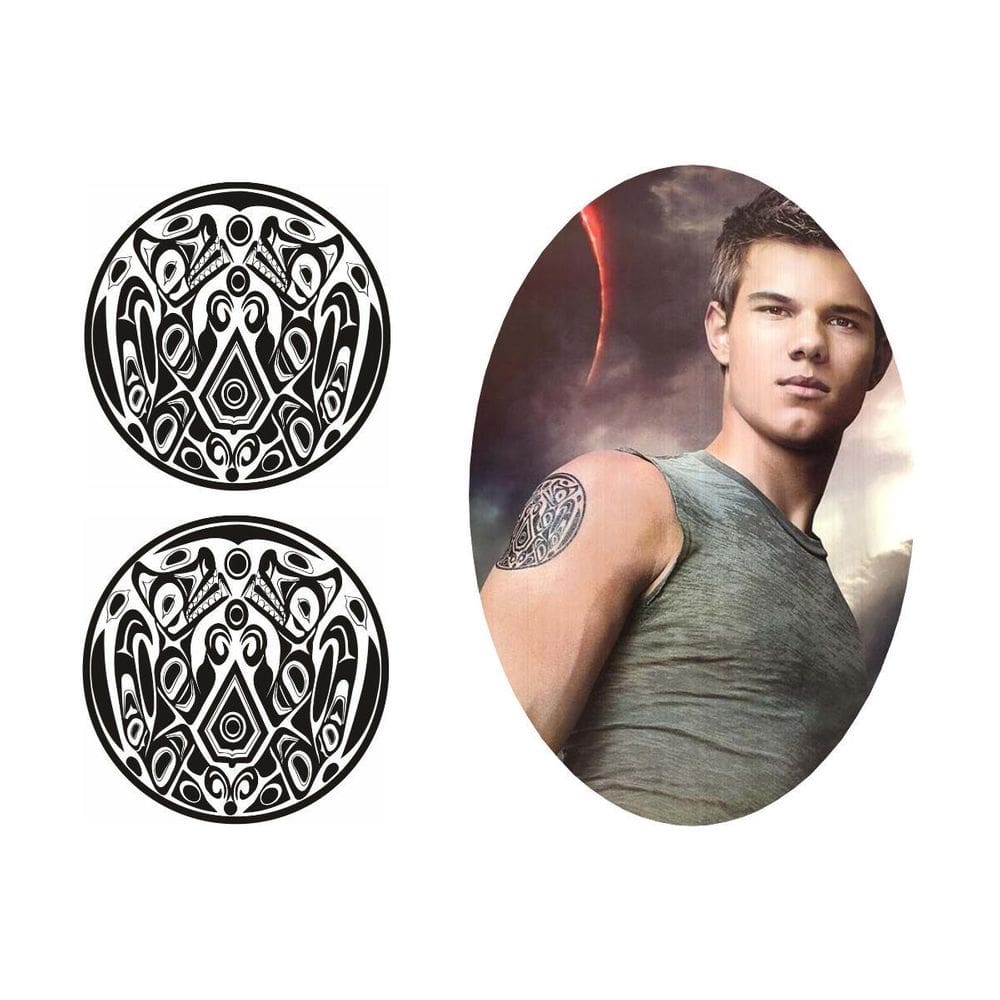 Tatuagem Temporária Jacob Wolf Halloween Eclipse