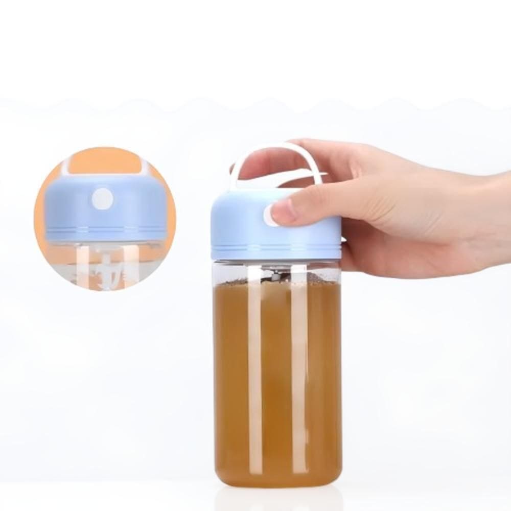 Garrafa Mixer Copo Misturador Elétrica 300ml Automática Shake Whey Mini Liquidificador Batedeira Portátil Gym