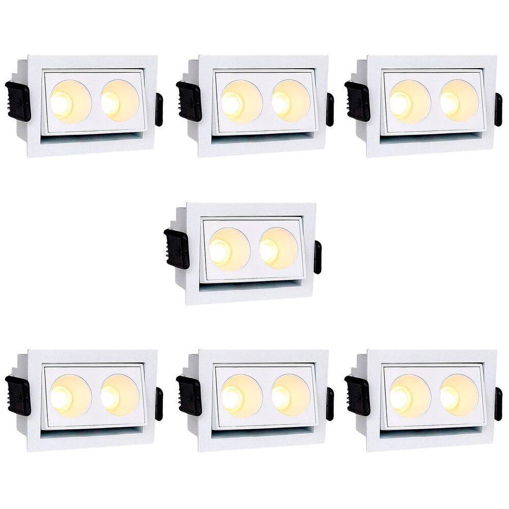 7 Mini Spot Downlight Embutir Led Foco Móvel Pontual Bet94