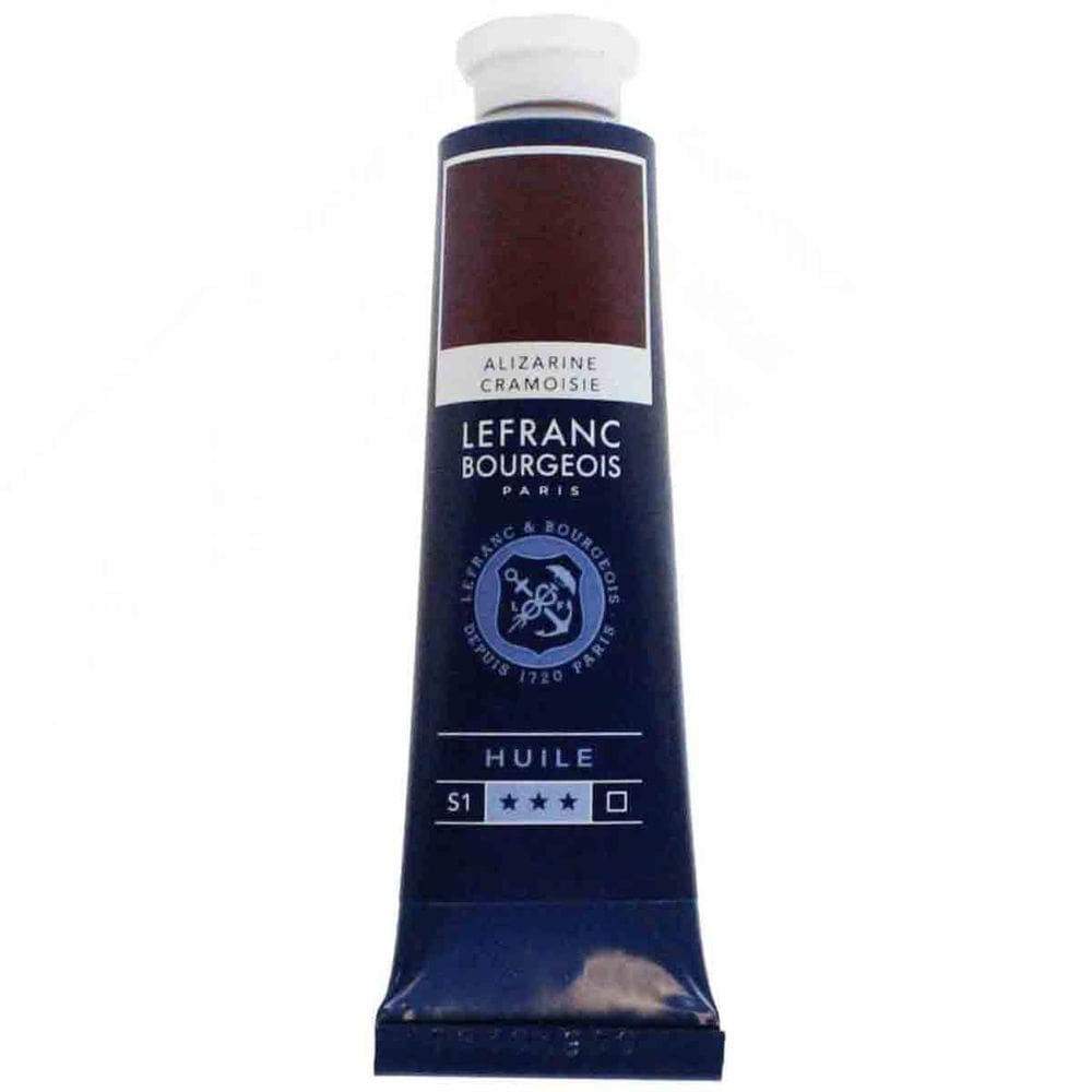 Tinta Óleo Fine Lefranc& Bourgeois 343 Alizarin Crimson 40Ml