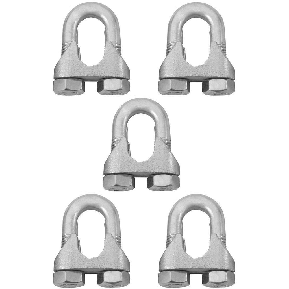 Clips Grampo Para Cabo De Aço 7/8`` 1,0009 5 Unidades - Nord