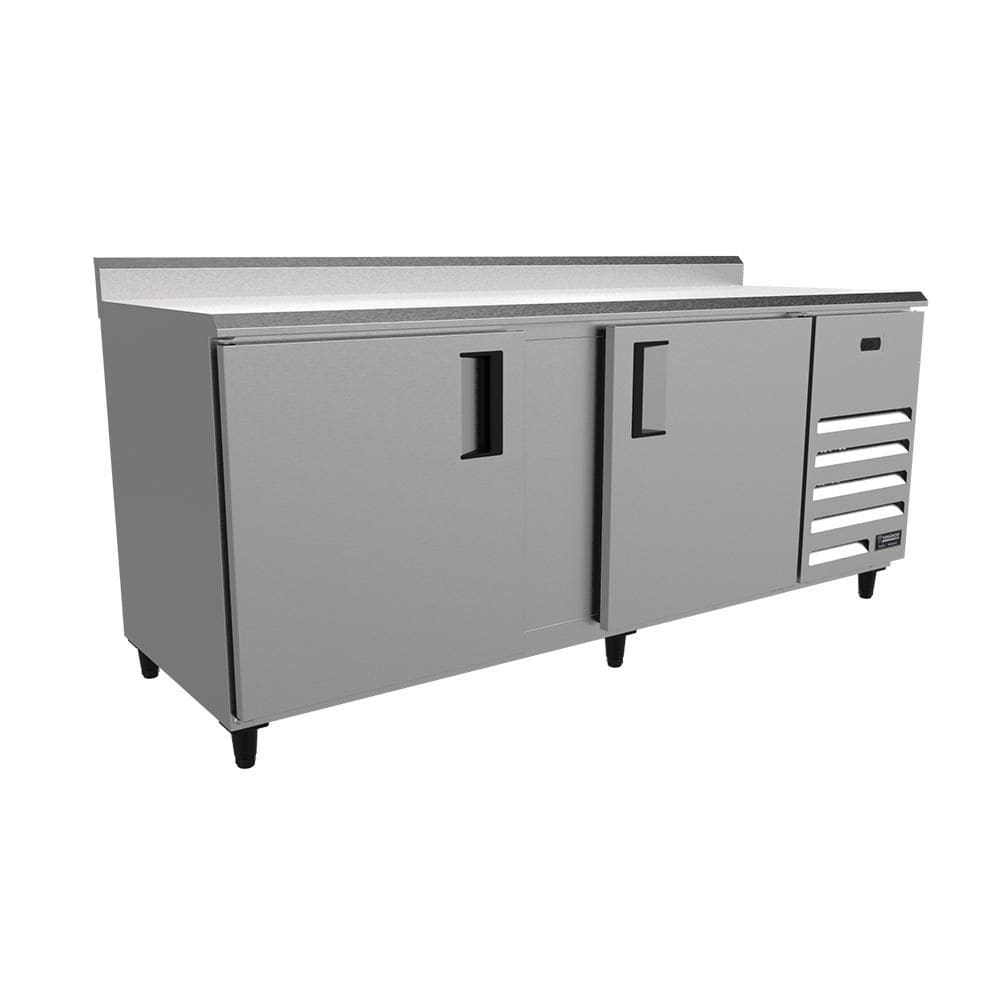 Balcão de Encosto Refrigerado Venâncio 2m 127V Liso Espelhado VCFRH20-32914