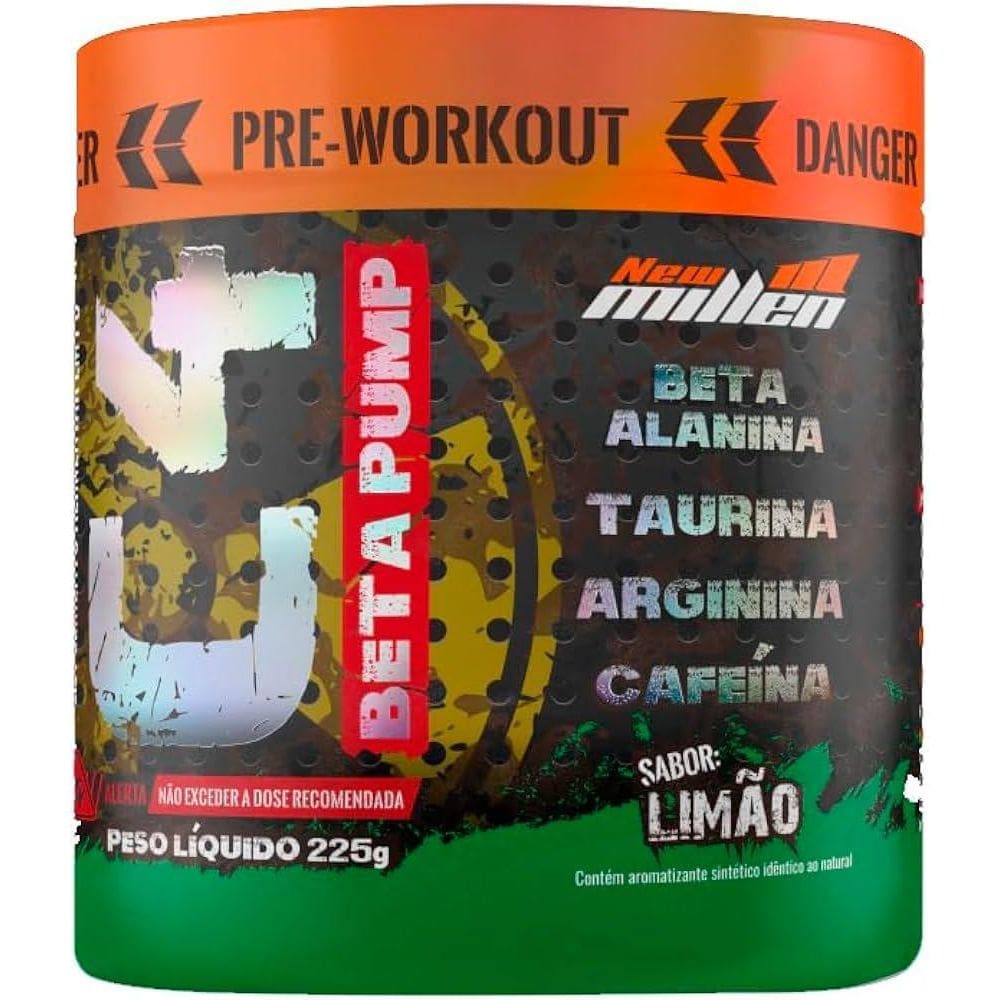 Pré Treino C4 Beta Pump Extreme 225G Millen - Sabor Limão