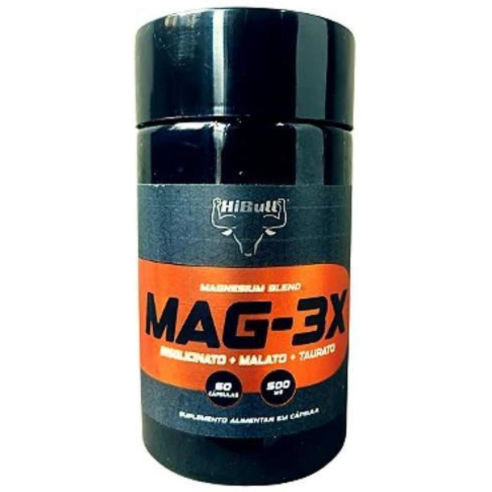 Blend Magnésios Mag-3X Hibull