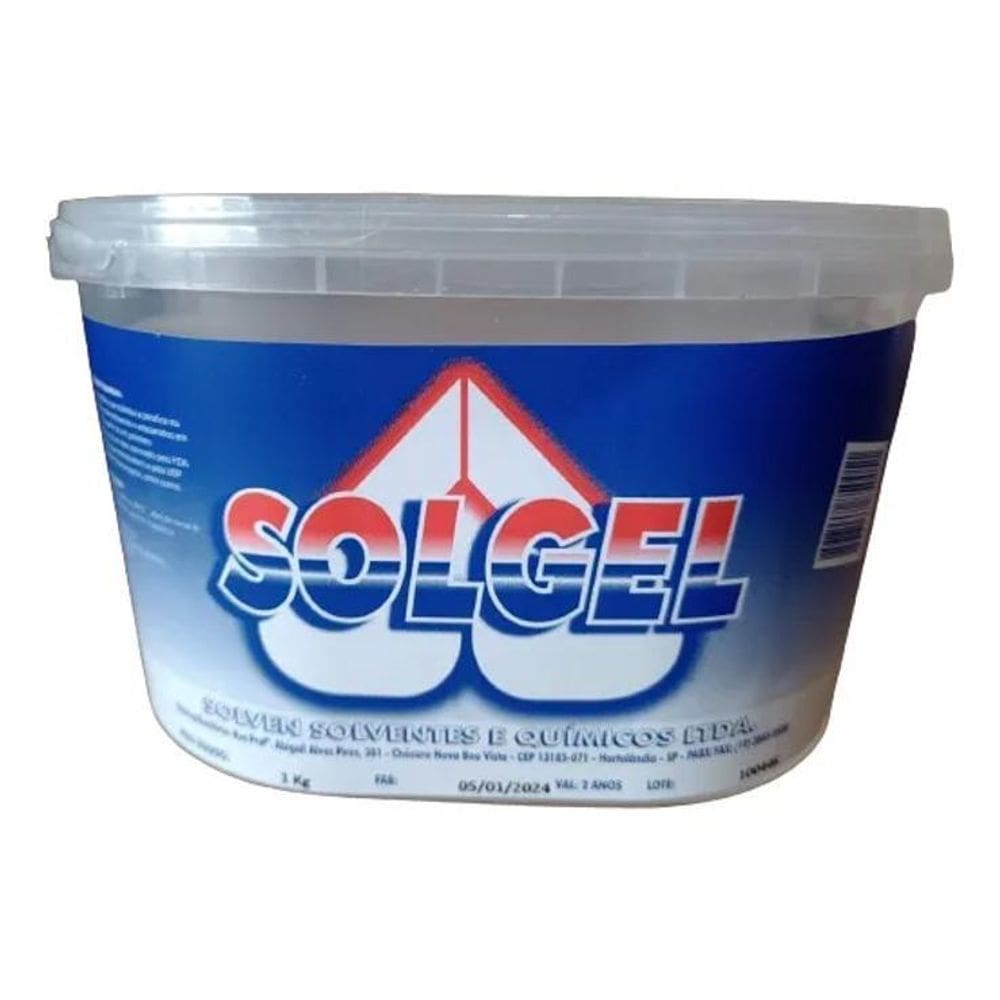 1 Kg Parafina Gel Cristal Fabricar Vela Decorativa Solgel