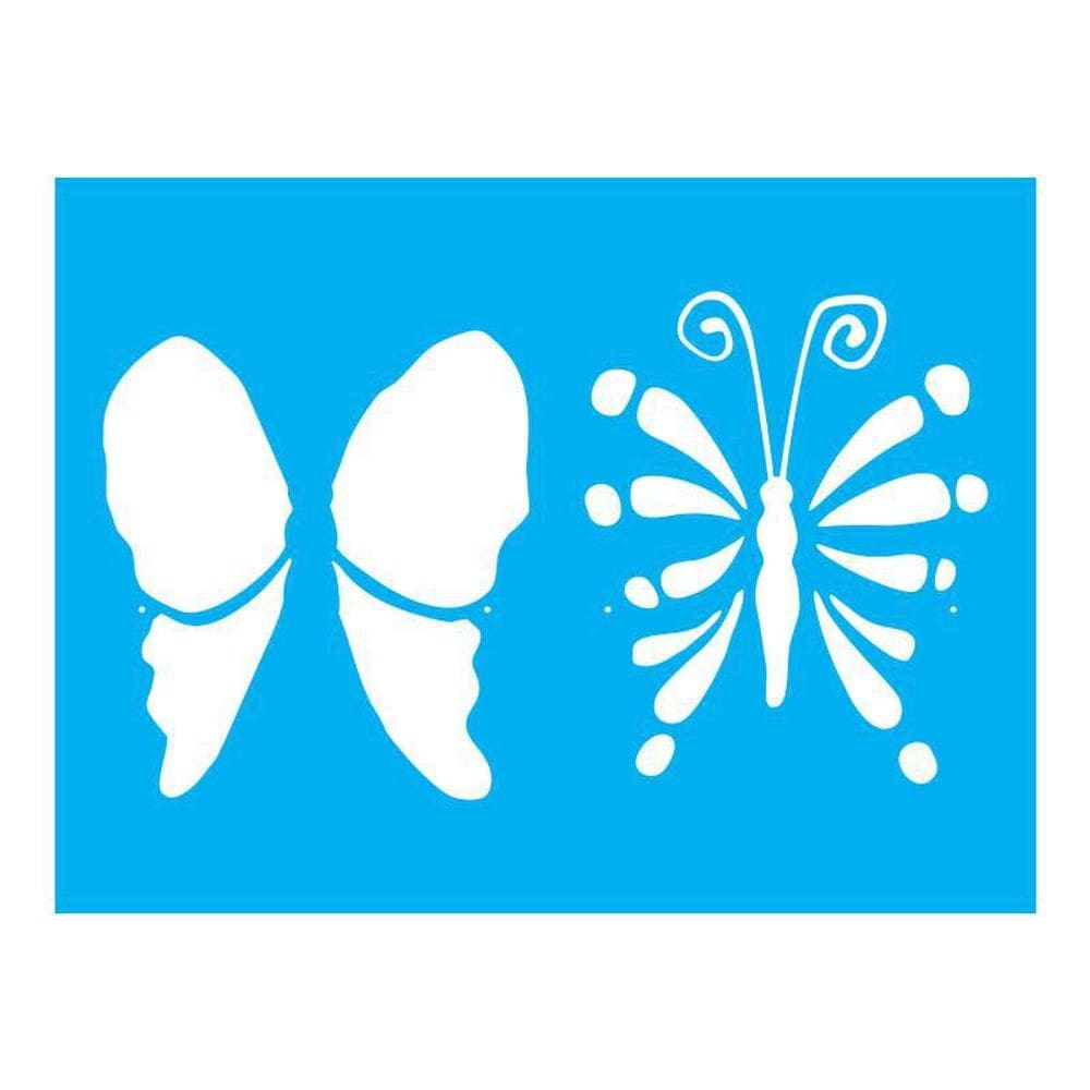 Stencil Tamako Country Borboleta - 15X20Cm - Ref A3482