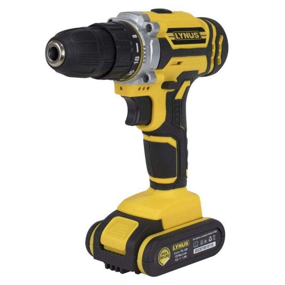 Parafusadeira/Furadeira Lynus 12V Pfl-12Si