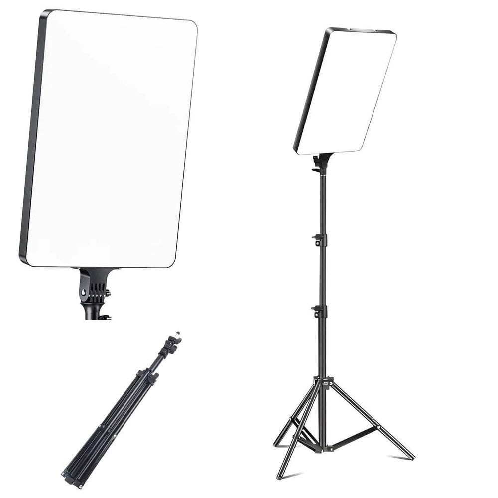 Luz Preenchimento Recarregável 60W Branco Frio Quente Tripé