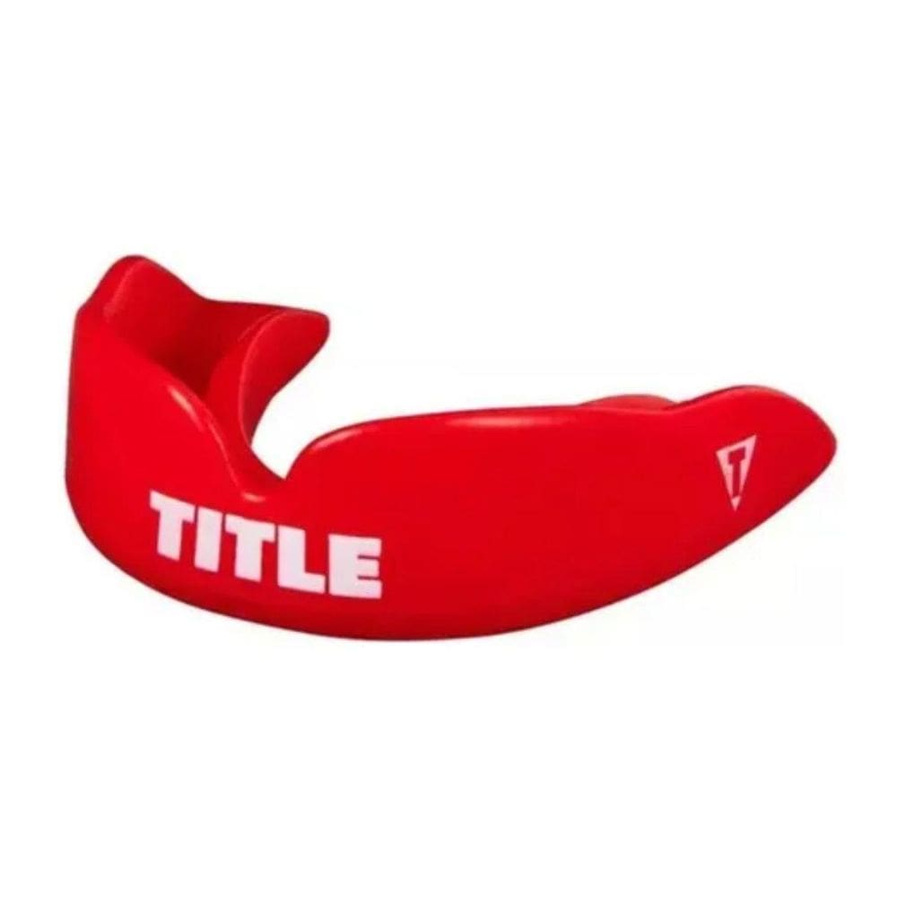 Protetor Bucal Title Super Shild X2 Title Boxing Vermelho