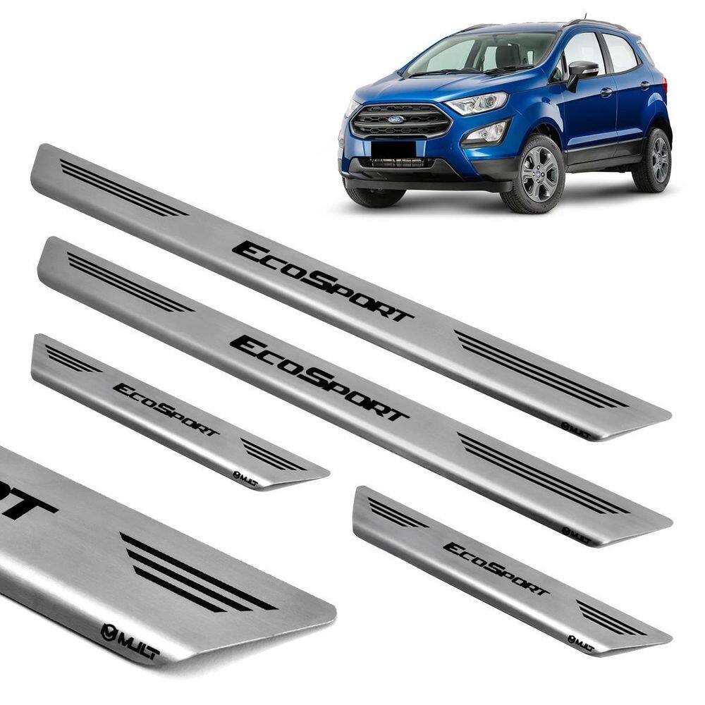 Soleira Aço Inox Mult Escovado Porta Ecosport 2017