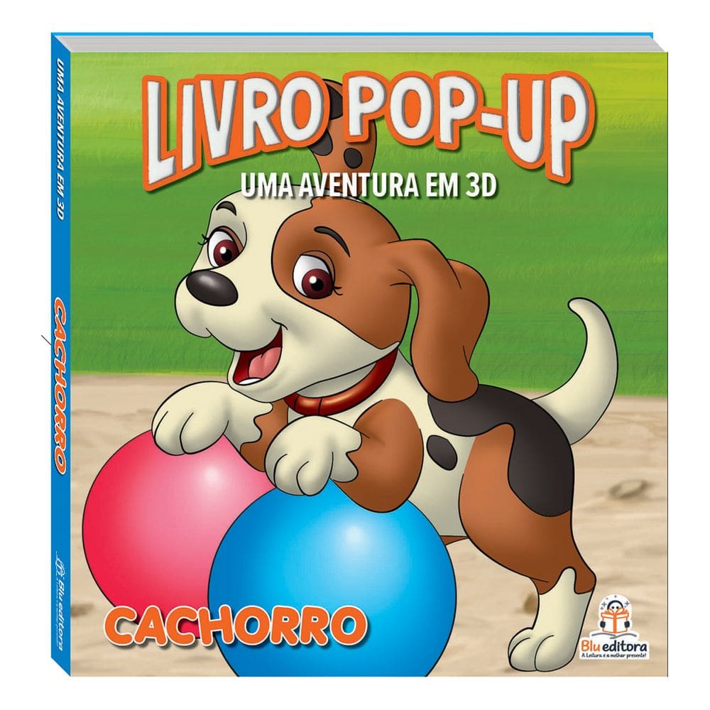 Livro Pop-up - Aventuras Em 3D: Cachorro