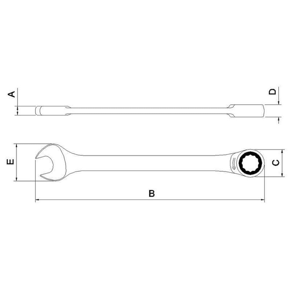 Chave Combinada Catraca 30 Mm Pro 652130 Tramontina