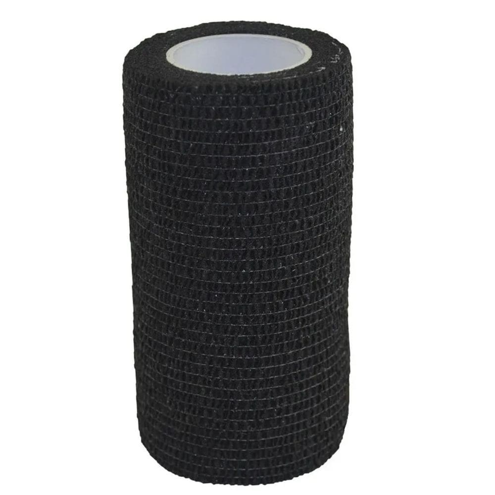 Bandagem 10Cm X 4,5Mt - Lisa Preto