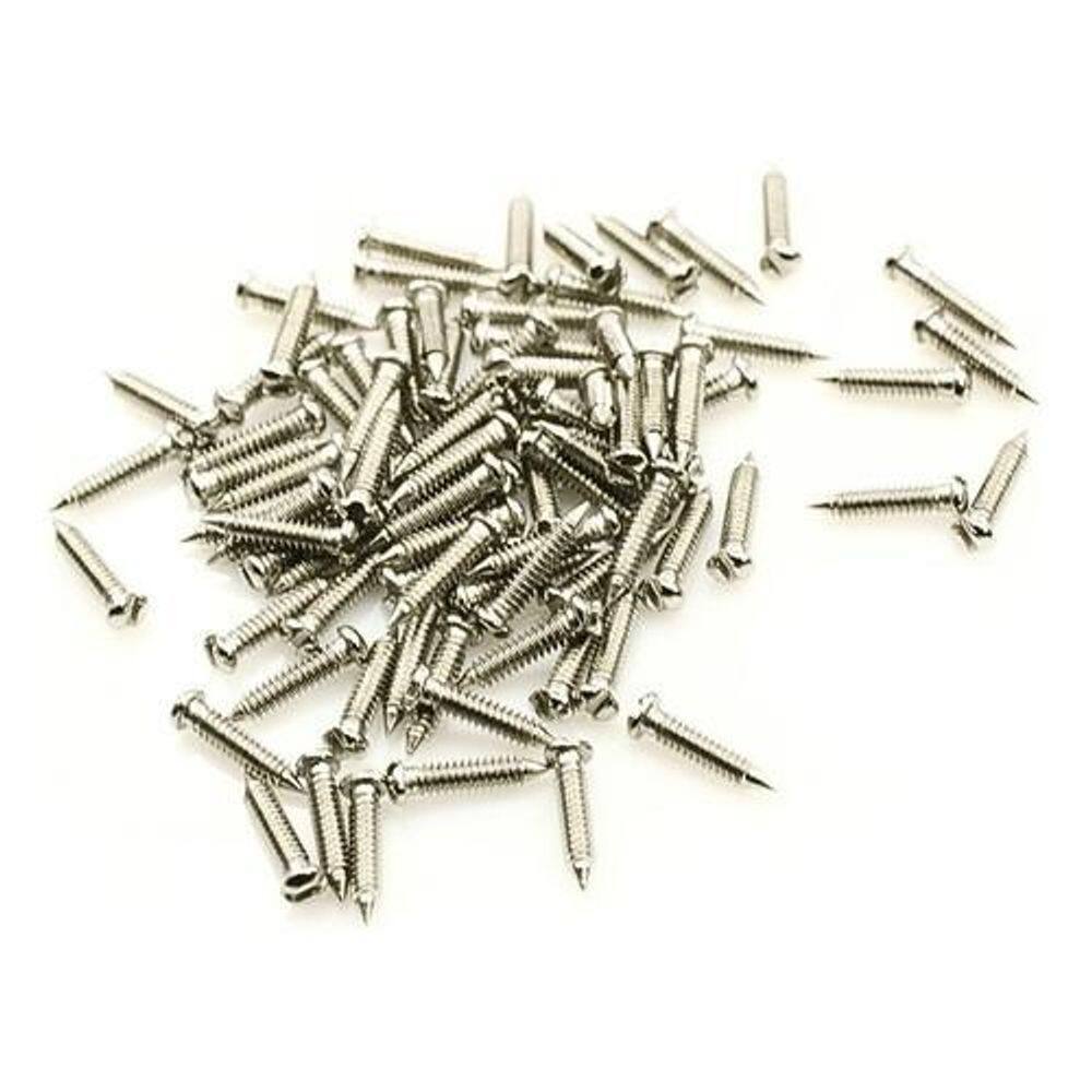 Kit 100 Un De Parafuso De Plaqueta 1.0Mm X 4.8Mm - Prata