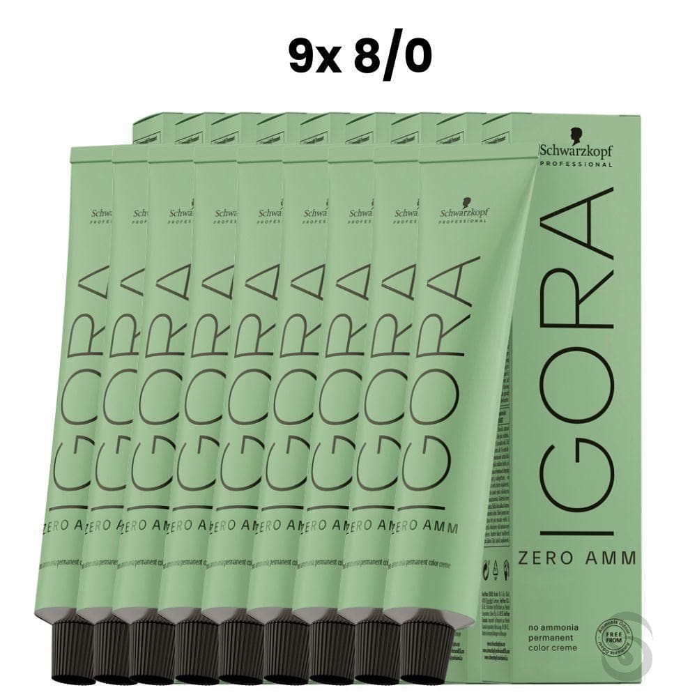 Igora Zero Amm 9X8/0 Louro Claro 60 Ml