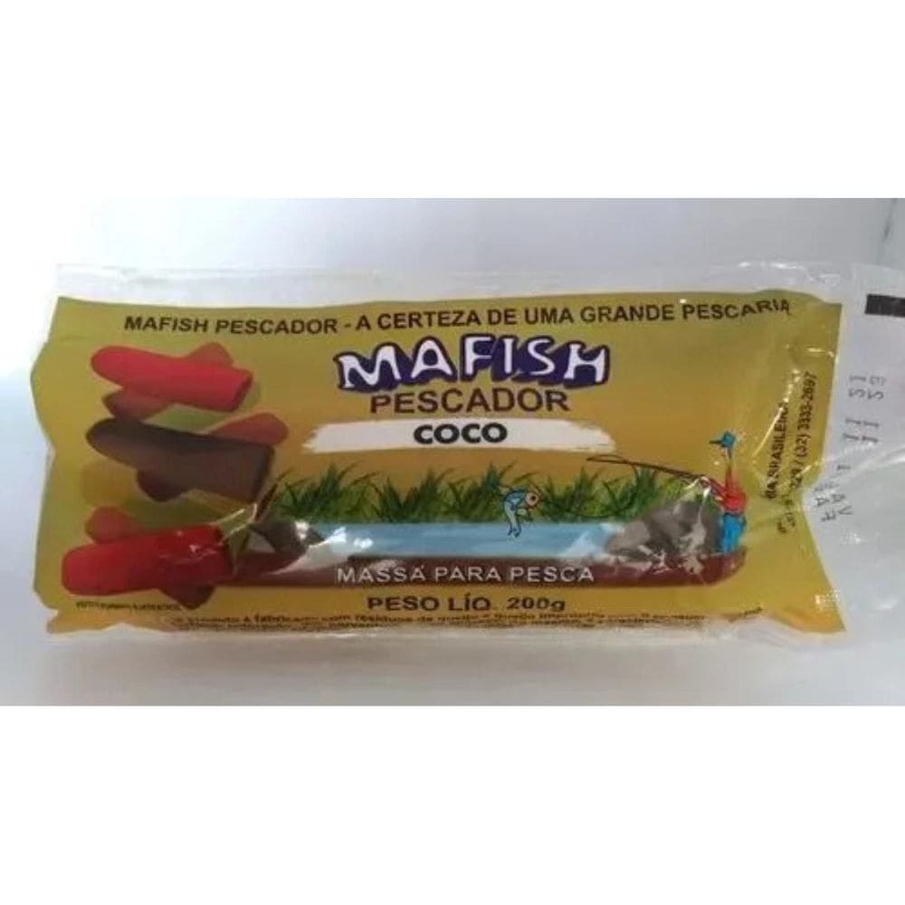 Massa Pronta Mafish Pescador 200G Coco