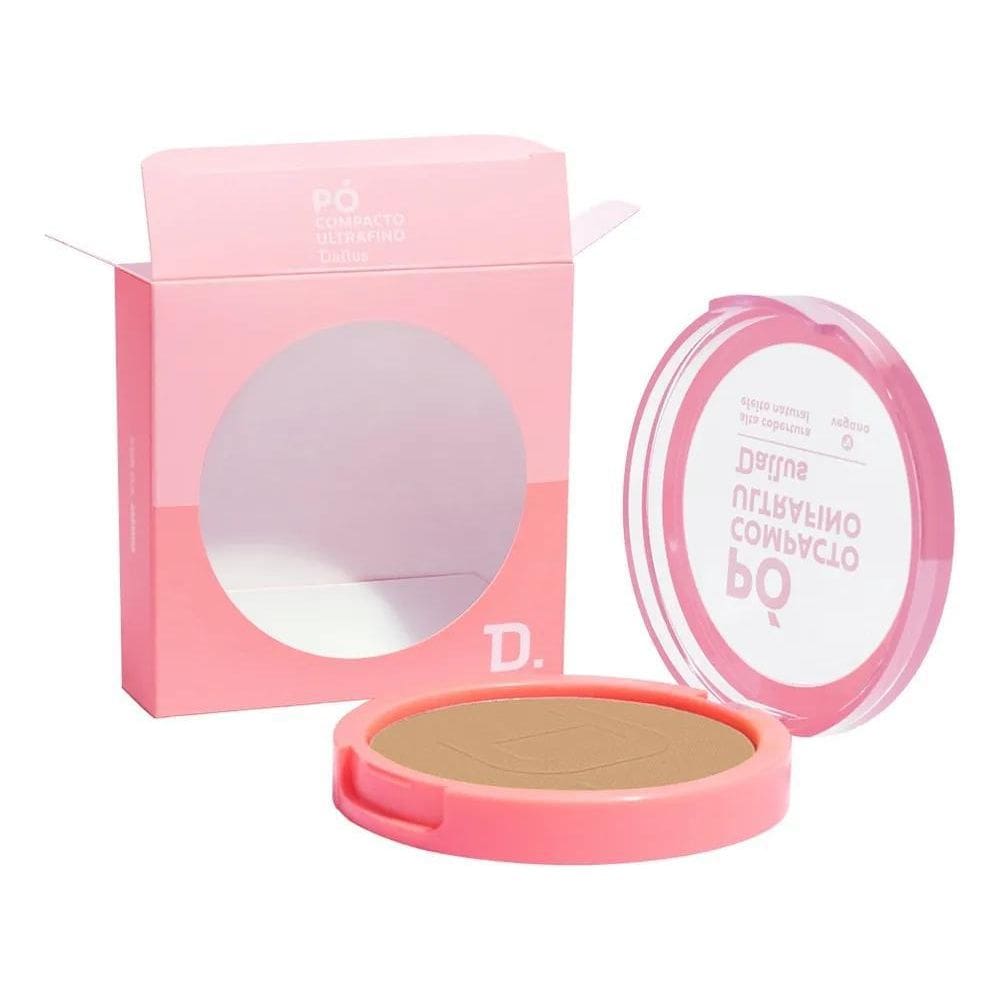 2X Dailus Pó Compacto Ultrafino - D7 Médio