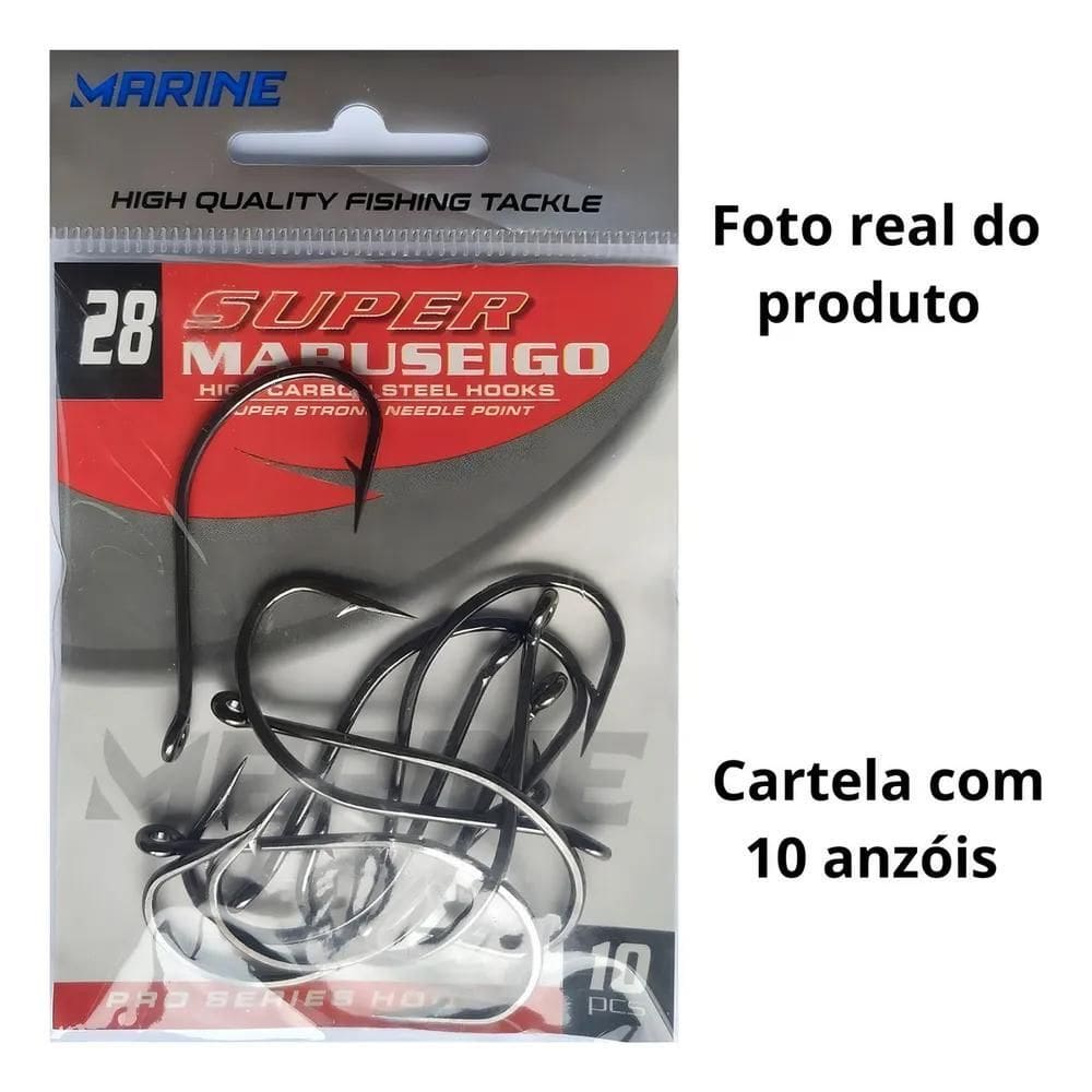 2X Anzol Super Maruseigo 28 Marine Sports Cart C/10
