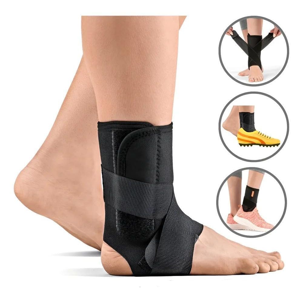 Tornozeleira Estabilizador De Tornozelo Com Tala Hidroligh Pp